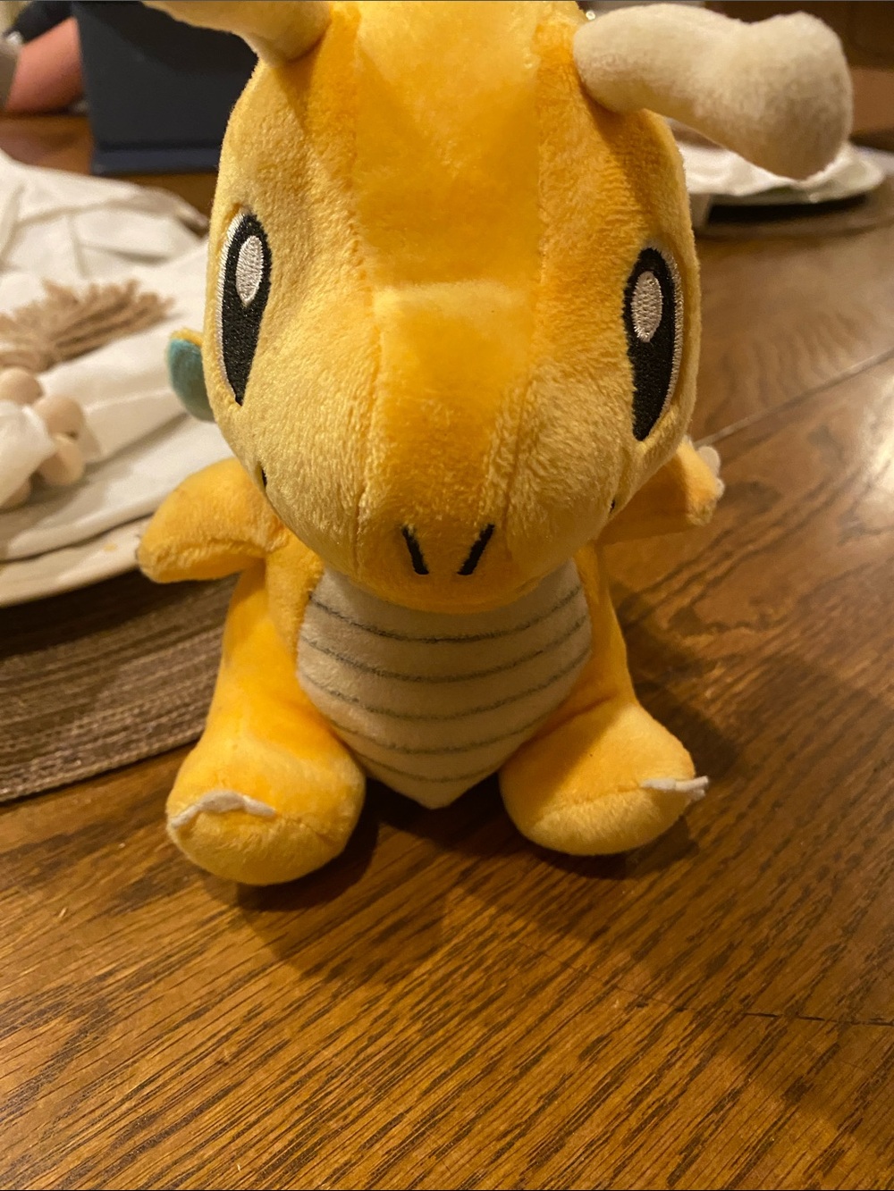 Dragonite Pokemon Banpresto UFO Plush 2013 TAG Stuffed Toy Doll Japan 6” Baby